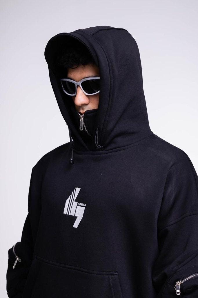 Comma Commando Hoodie