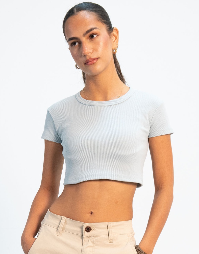 Ice Ribbed Short Sleeve
