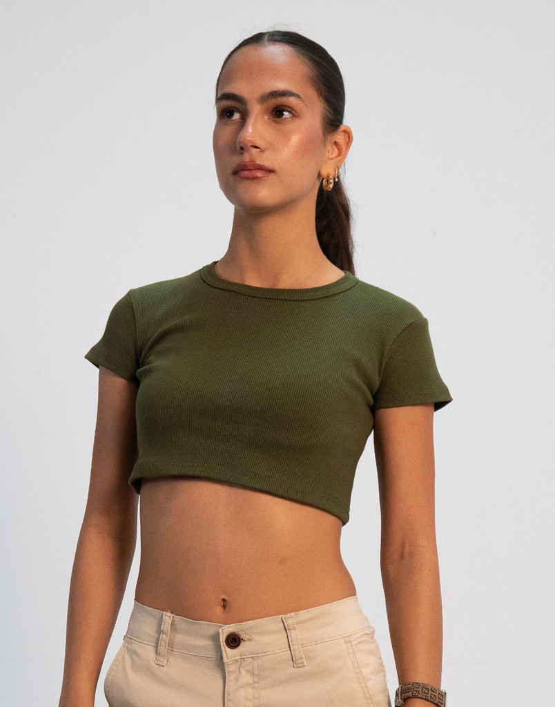 Ice Ribbed Short Sleeve