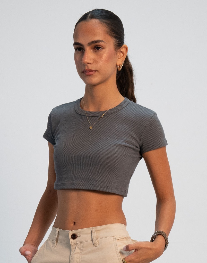 Ice Ribbed Short Sleeve