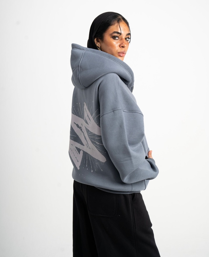 Sparx Printed Zipper Jacket