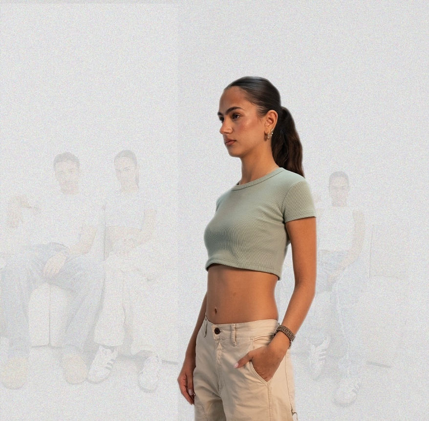 ICE Ribbed Short Sleeves